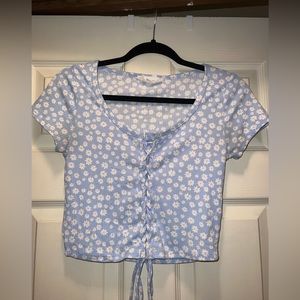 Blue Flower top
